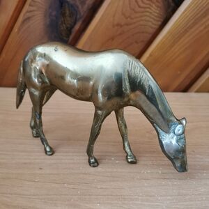 Vintage Brass Horse